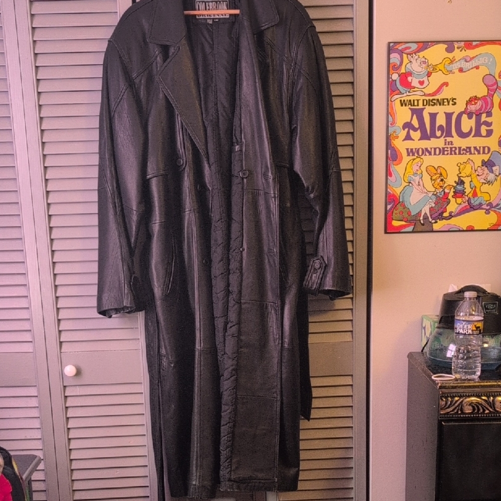 ColeBrook Original Leather Trench Coat